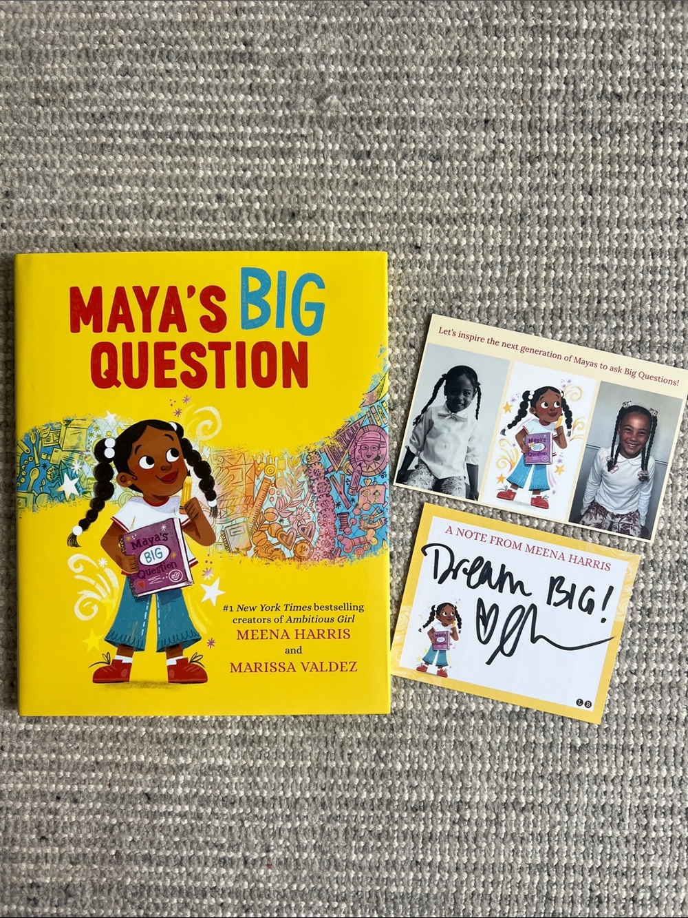 Maya’s Big Question Hardcover Book